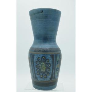 Large Ceramic Vase Jean De Lespinasse 1950 