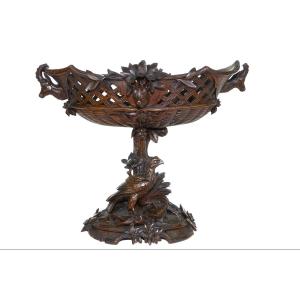 Large Bowl, Black Forest Centerpiece