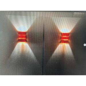 Vintage Scandinavian Wall Lights By Hans-agne Jakodsson 