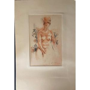 Original Drawing By Jean Dulac Père.