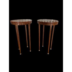 Pair Of Art Deco Side Tables