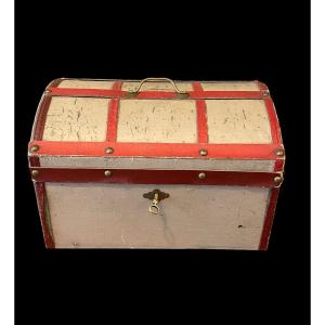 Antique Doll Trunk 