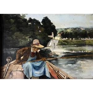 "the Angler" French School 