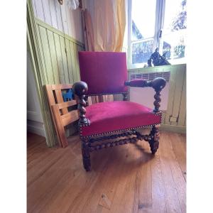 Antique L XIII Armchair 