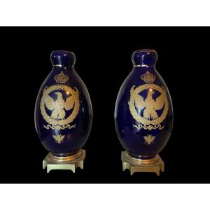 Pair Of Empire Style Vases 
