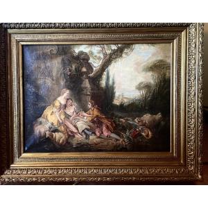 Old Painting After François Boucher 