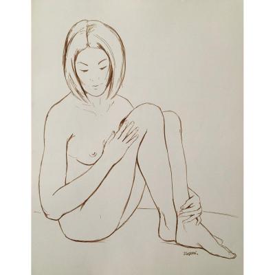 Original Drawing "naked"
