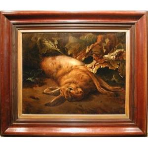 Jan Weenix (1640-1719), In The Style "hare In A Cabbage Field"