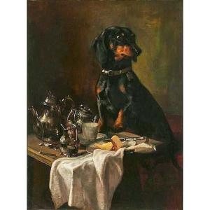 Flat-footed Thief By Gustav Rienäcker (german, 1861 - 1935)