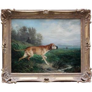 Duck Hunt By Carl Friedrich Deiker (german, 1836 - 1892)