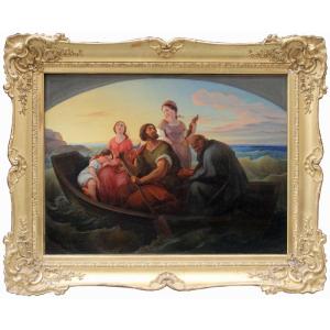 4 Ages Of Life By Carl Josef Geiger (austrian 1822-1905)