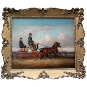 Sunday Excursion By Franz Lindtner (listed Austrian, Active Since The 1860s)