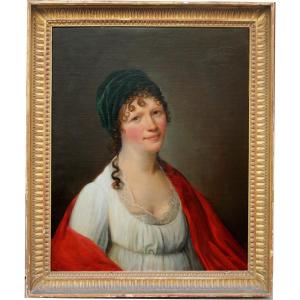 Portrait Of A Noblewoman By Barbara Krafft (iglau, 1764 - Bamberg, 1825), Attr.
