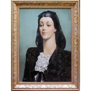 Femme Fatale By Serge Ivanoff (russian, 1893 Moscow - 1983 Paris)