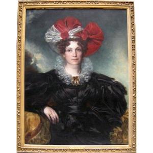 Henry Raeburn (1756-1823) - Attributed, Portrait Of A Noble Lady