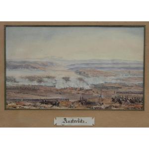  Battle Of Austerlitz, 1805 By Theodore Jung (french, 1803-1865)