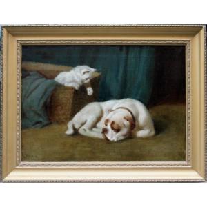 Domestic Idyll By Artur Heyer (1872–1931)