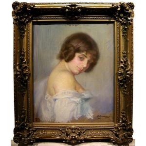 French Beauty By Pierre Bonnaud (1865 - 1930)