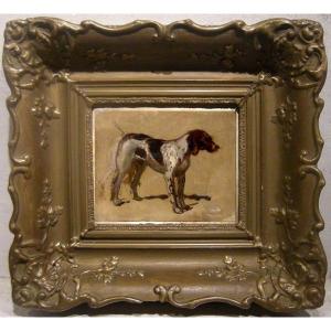 Study Of A Dog By The Austrian School, Mid-19th Century