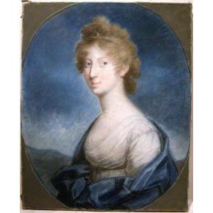 The Grand Duchess Of Russia Elena Pavlovna By Johann Heinrich Schroeder (1757-1812)