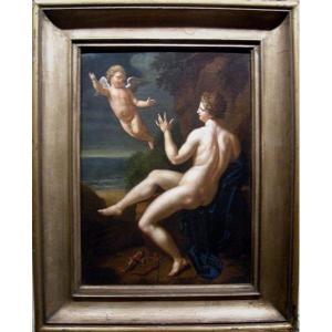 "diana And Cupid" By Frans Bartolomaeus Douven (1788 - After 1826)