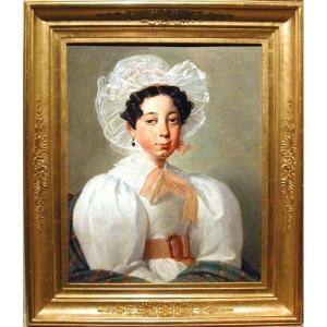 Noble Child In White Dress