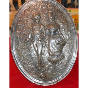 Pair Of Oval Trays  
