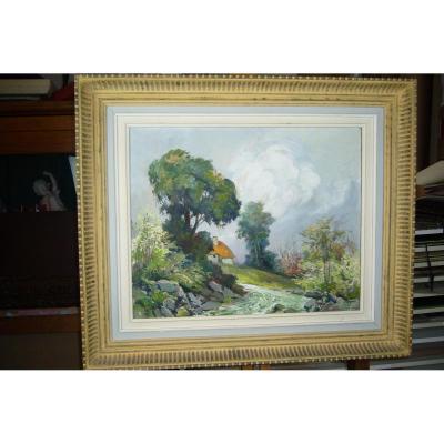 Le Pontet Vent De Pluie Prés d'Aurillac / FRANCOIS  FLORIT