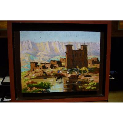 Orientalist Landscape In Morocco