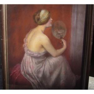 The Elegant A l'Eventail Charles Vasnier