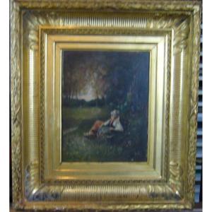 Young Sheperher Dess At Rest