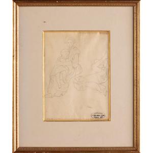 Drawing By Henri Harpignies