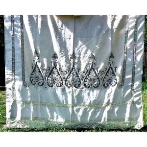 Curtain Store Old Art Nouveau Around 1900