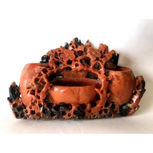 Lard Stone Sculpture, China Late Nineteenth