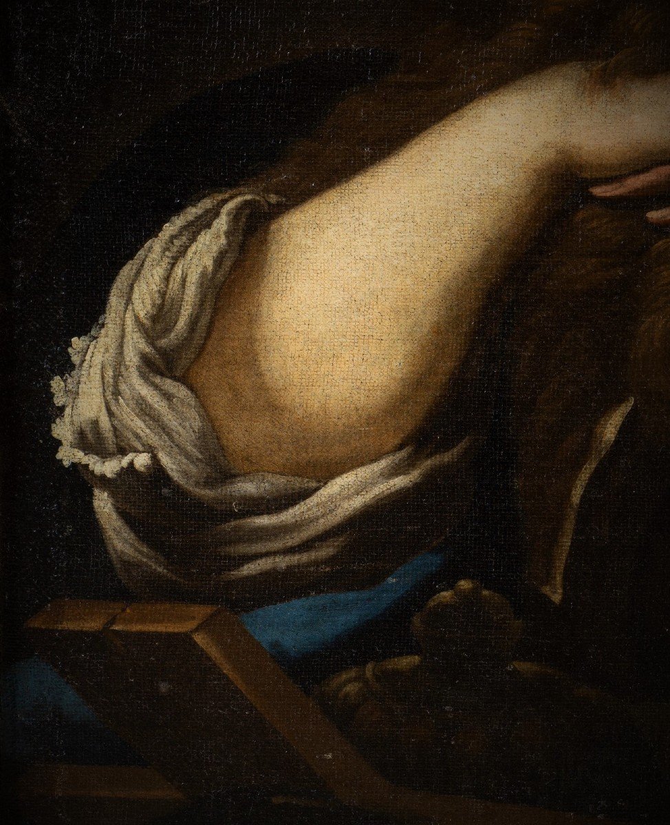 Magistrale olio del 600 la Maddalena opera di Niccolo’ Tornioli 1598-1651-photo-1
