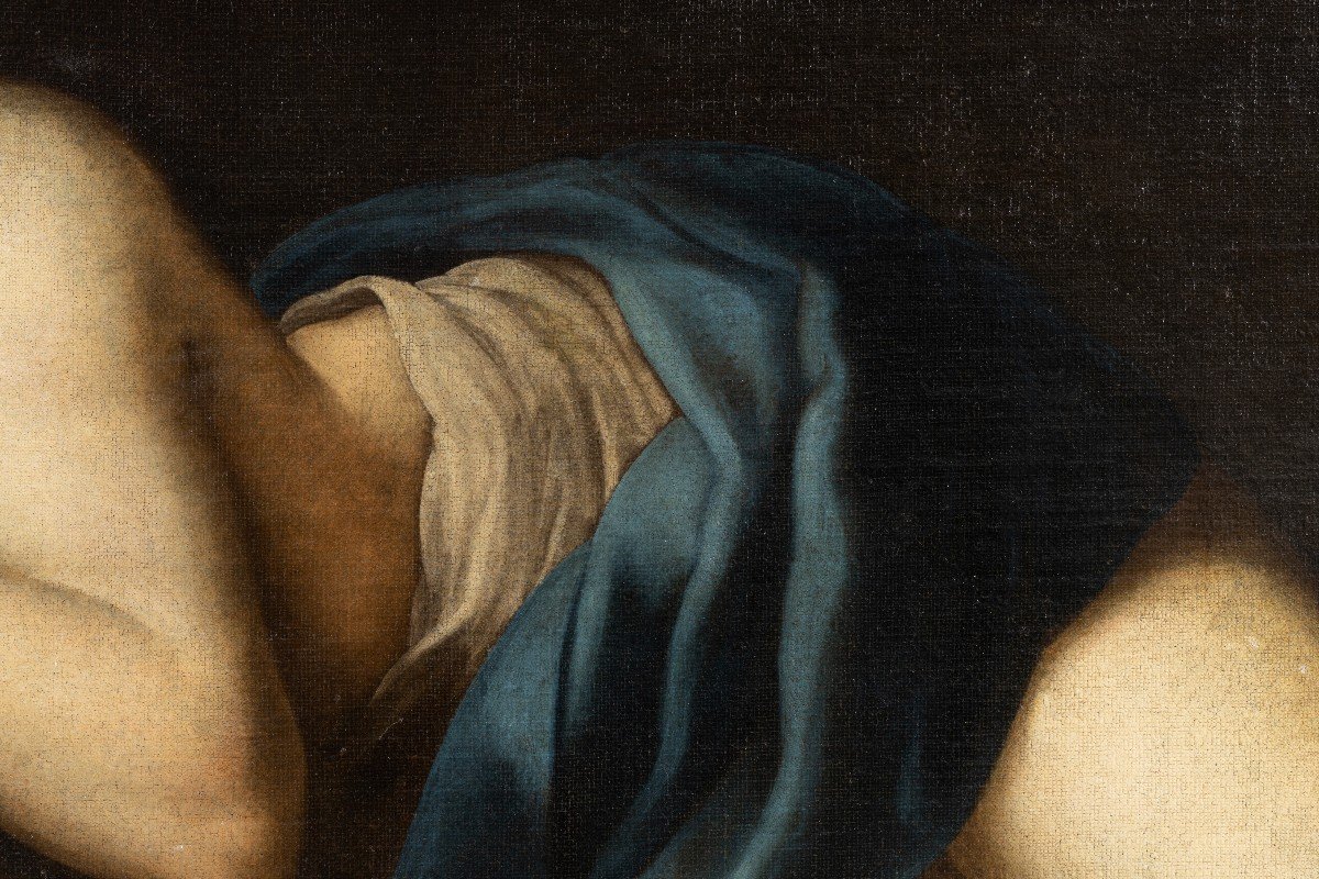 Magistrale olio del 600 la Maddalena opera di Niccolo’ Tornioli 1598-1651-photo-2