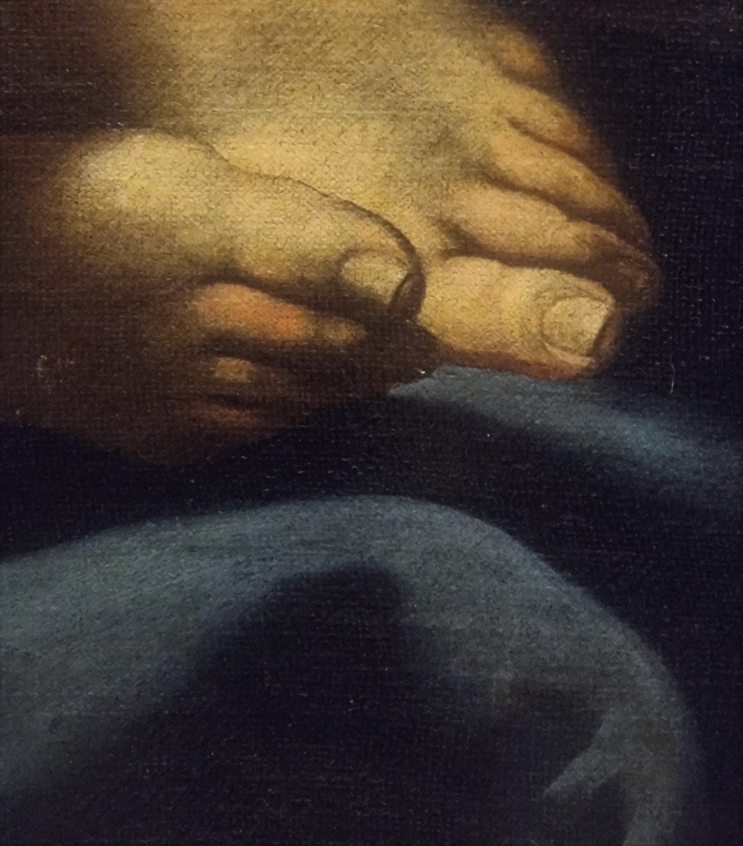 Magistrale olio del 600 la Maddalena opera di Niccolo’ Tornioli 1598-1651-photo-7
