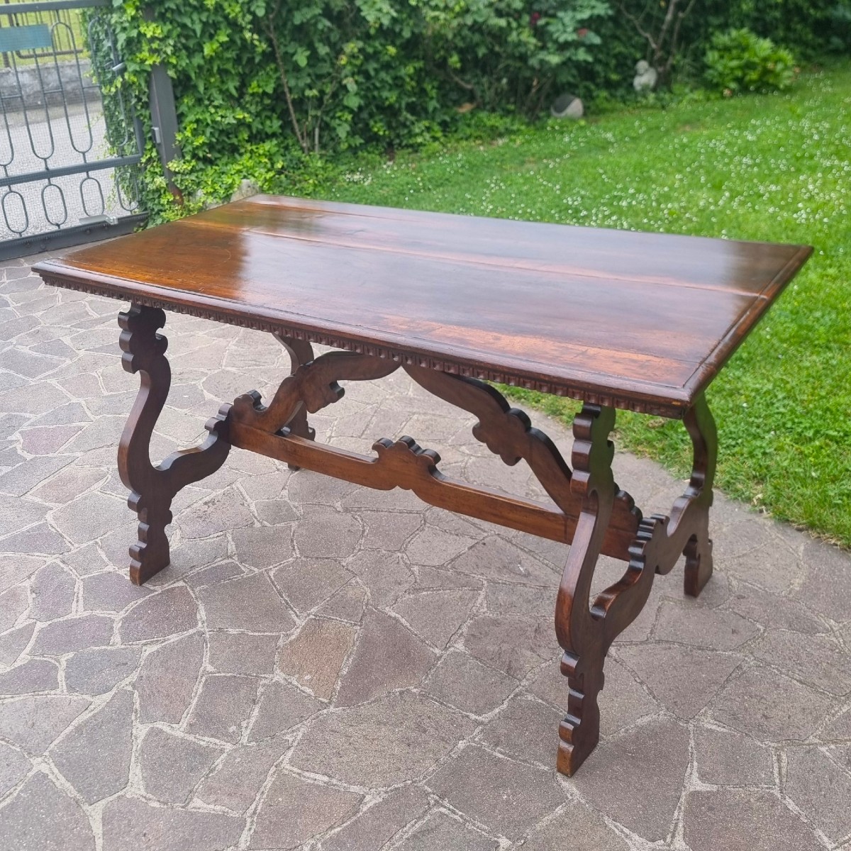 Tavolo fratino in noce 800 gran classe -photo-2