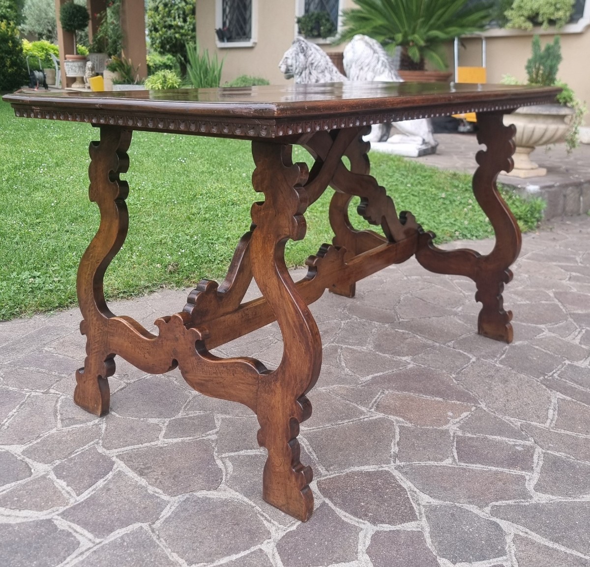 Tavolo fratino in noce 800 gran classe -photo-4