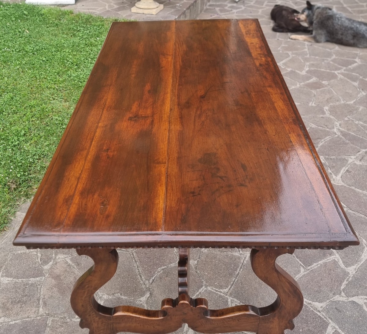 Tavolo fratino in noce 800 gran classe -photo-1