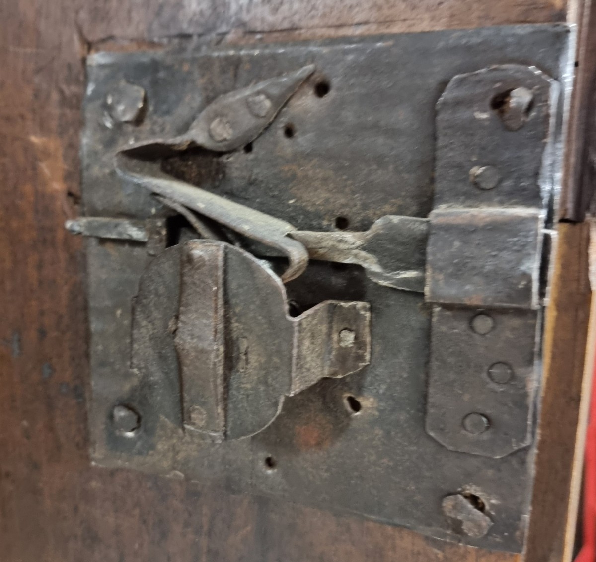 Armadio in noce fine 500 Veneto con segreto-raro! -photo-2