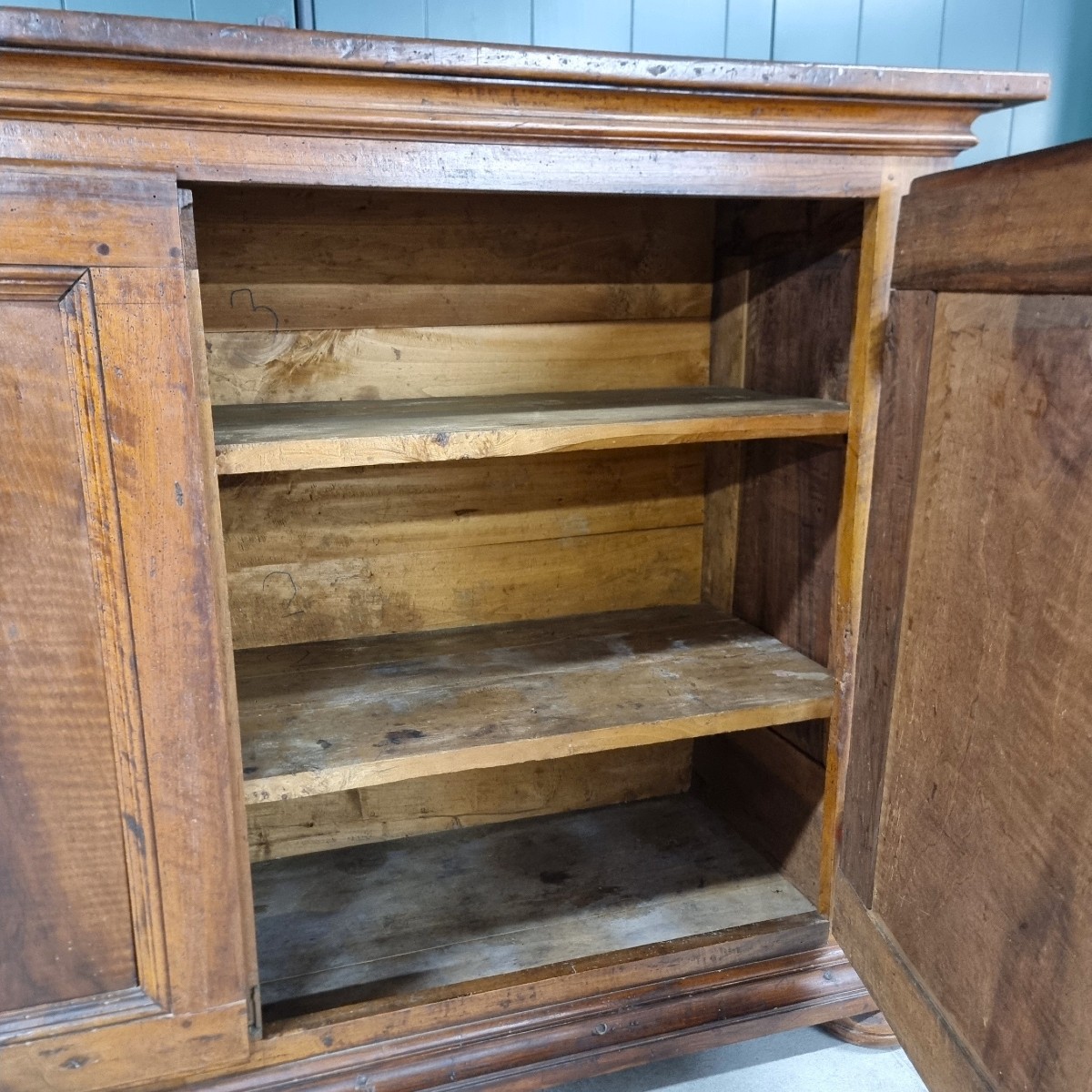 Credenza in noce del 600 Lombardo /Veneto grande misura-photo-1