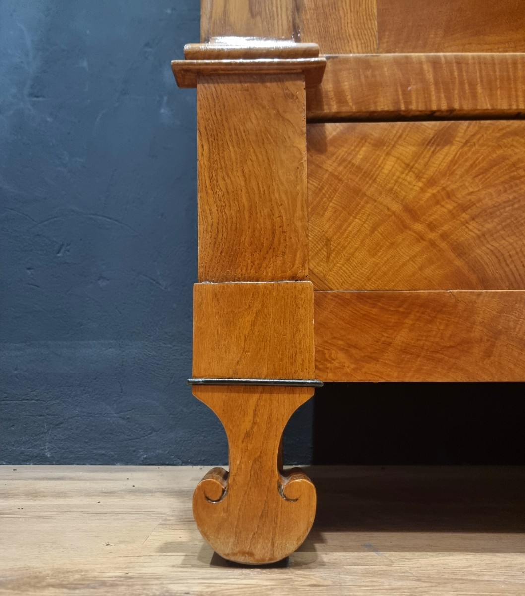 Armadio in radica di frassino Biedermeier 1820-photo-6