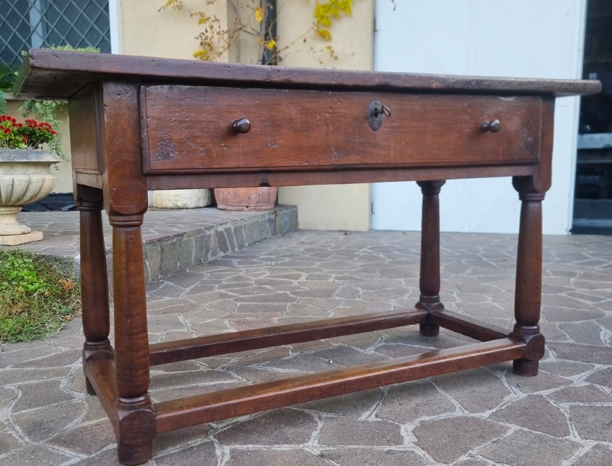 Tavolo fratino in quercia toscano del 600-photo-2