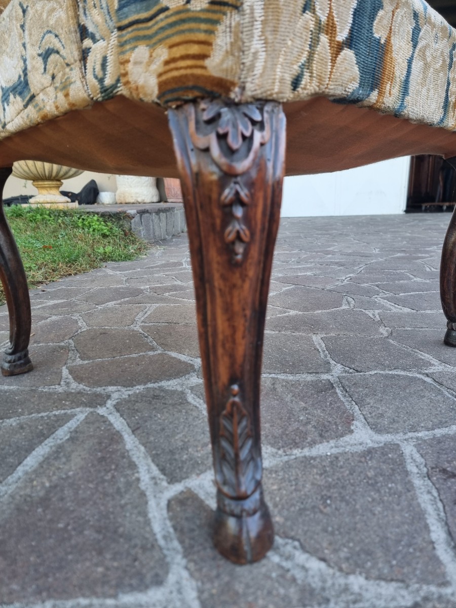 Poltrona in noce del 700 Venezia-photo-3