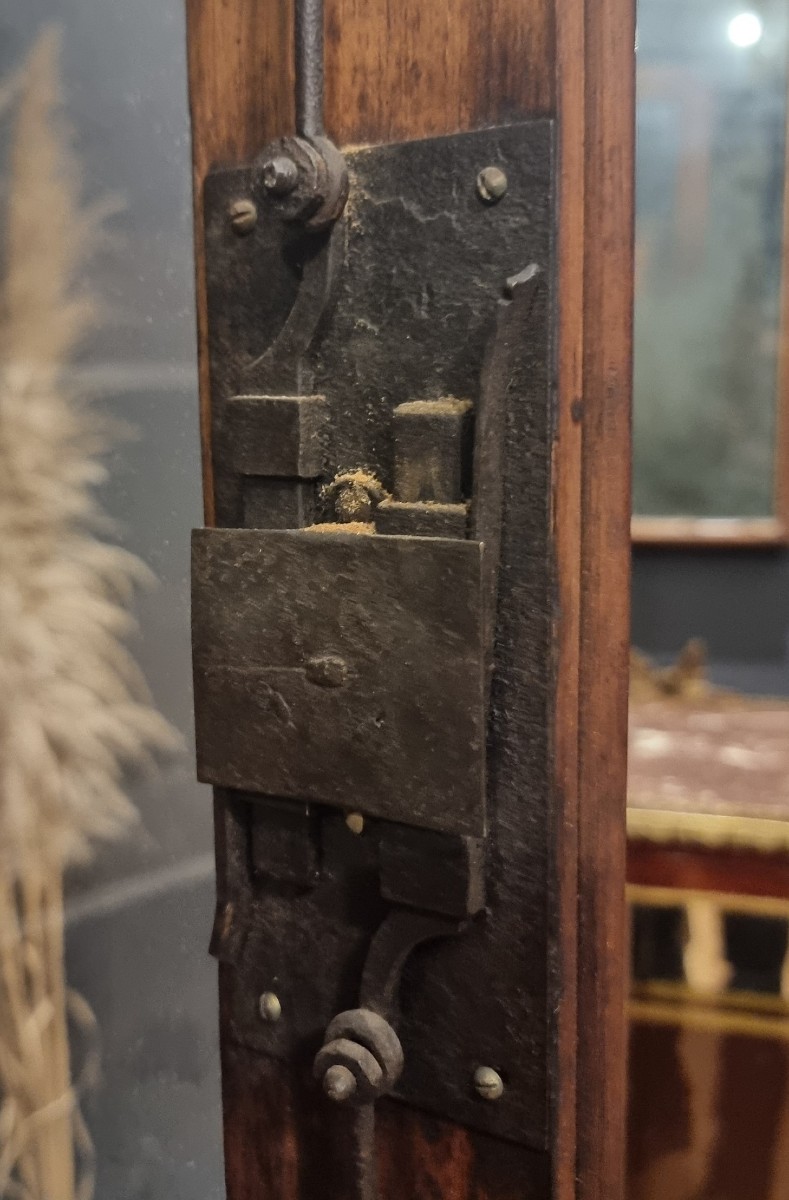 Coppia di credenze librerie in noce 1840 alta qualità-photo-4