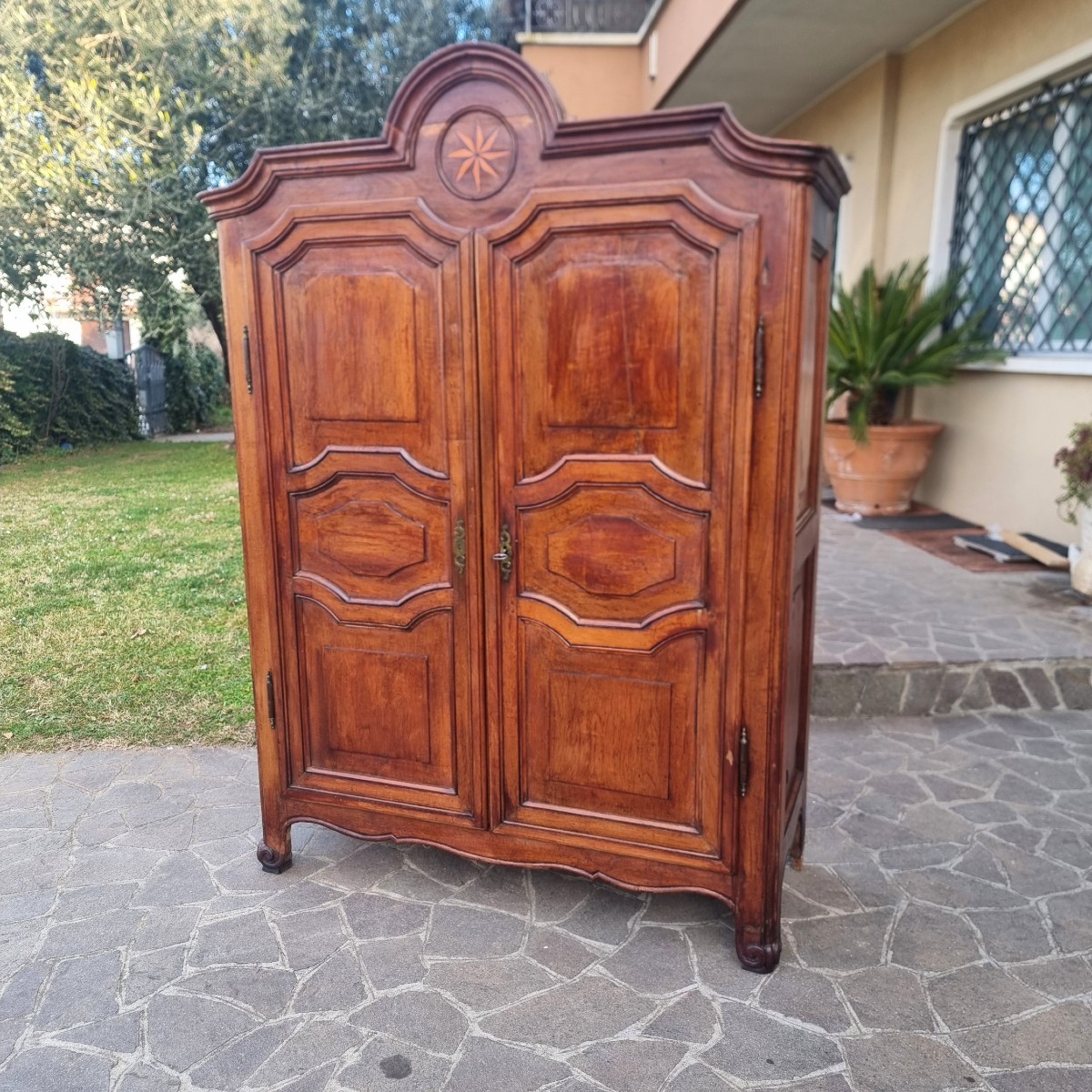 Armadio in quercia del 700 Occitaine-photo-2