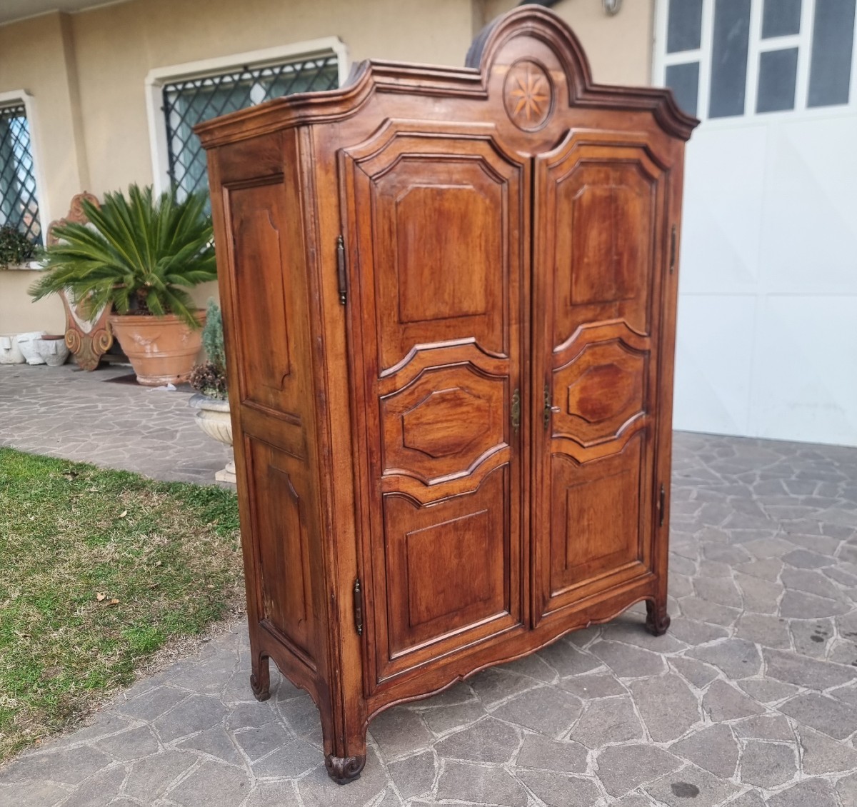 Armadio in quercia del 700 Occitaine-photo-4