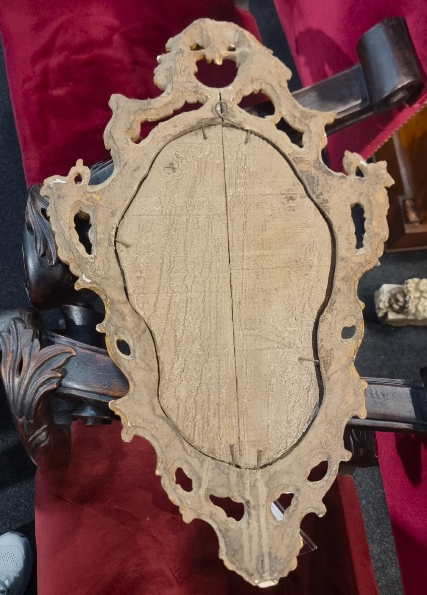 Coppia di specchiere dorate veneziane dell’800-photo-6