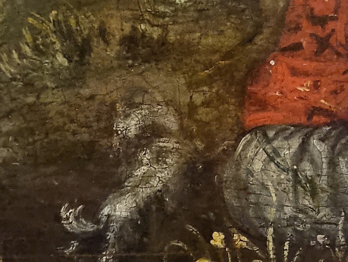 Olio su tavola fine 500 la Torre di Babele Frans Francken II" - Chef-d'œuvre Flamand-photo-6